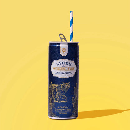 Lyre's American Whiskey & Cola Cans (12x250ml)