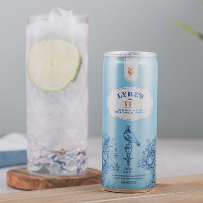 Lyre's Gin & Tonic Cans (12x250ml)