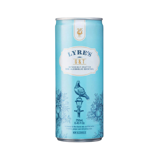 Lyre's Gin & Tonic Cans (12x250ml)