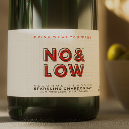 No & Low Sparkling Chardonnay (6x750ml)