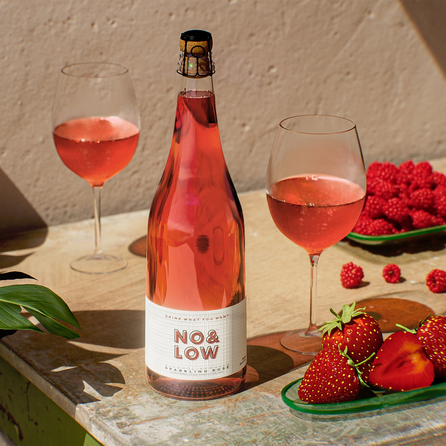 No & Low Sparkling Rosé (6x750ml)